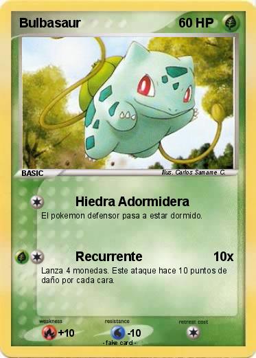 Pokemon Bulbasaur