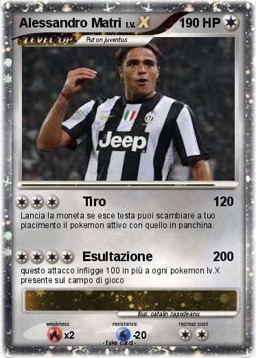 Pokemon Alessandro Matri