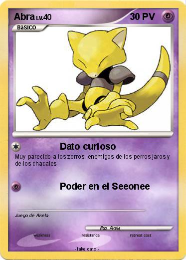 Pokemon Abra