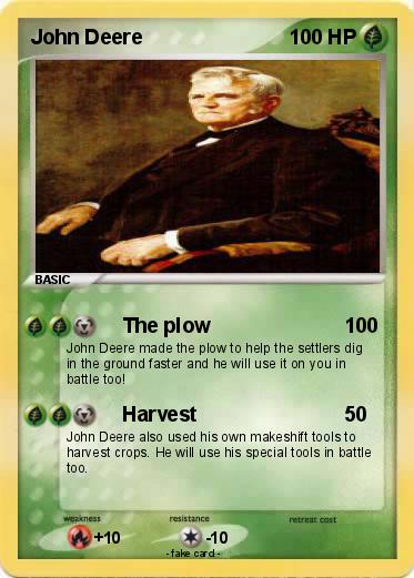 Pokemon John Deere