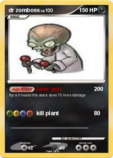 Pokemon dr zomboss