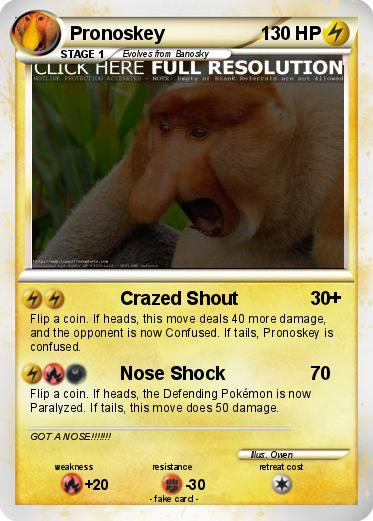 Pokemon Pronoskey