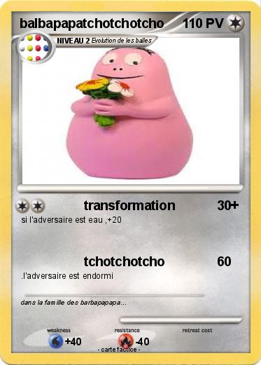 Pokemon balbapapatchotchotcho