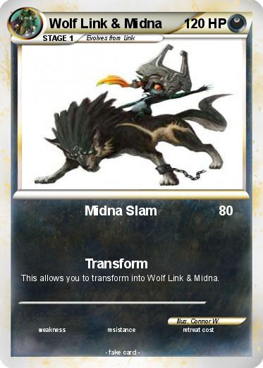 Pokemon Wolf Link & Midna