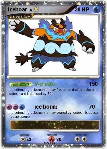Pokemon iceboar