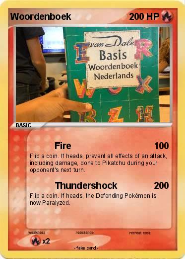 Pokemon Woordenboek