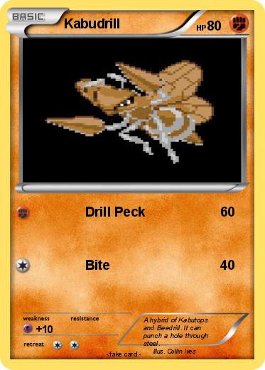Pokemon Kabudrill