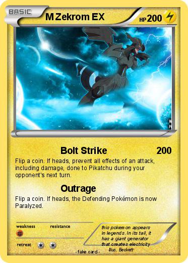 Pokemon M Zekrom EX