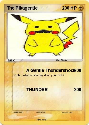 Pokemon The Pikagentle