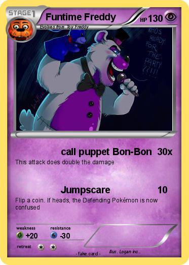 Pokemon Funtime Freddy