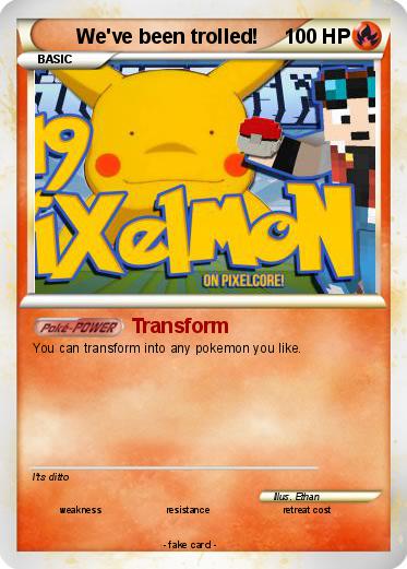 Pokemon We've been trolled!