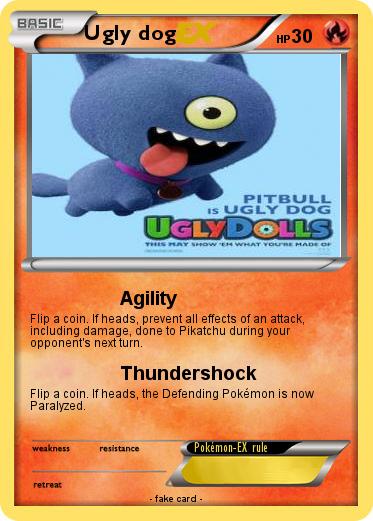Pokemon Ugly dog