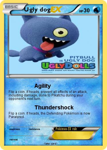 Pokemon Ugly dog