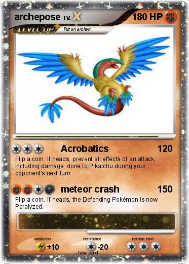 Pokemon archepose
