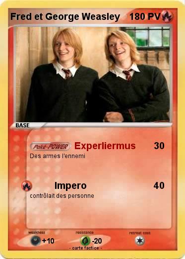 Pokemon Fred et George Weasley