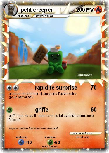 Pokemon petit creeper