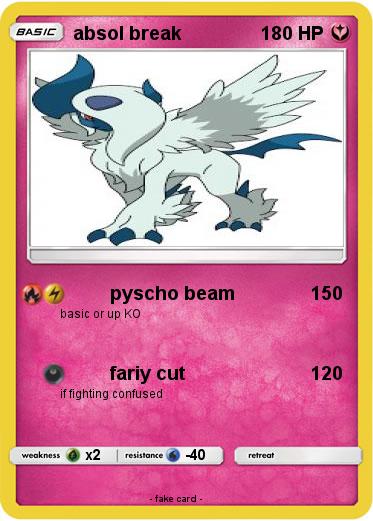 Pokemon absol break