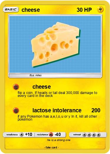 Pokemon cheese