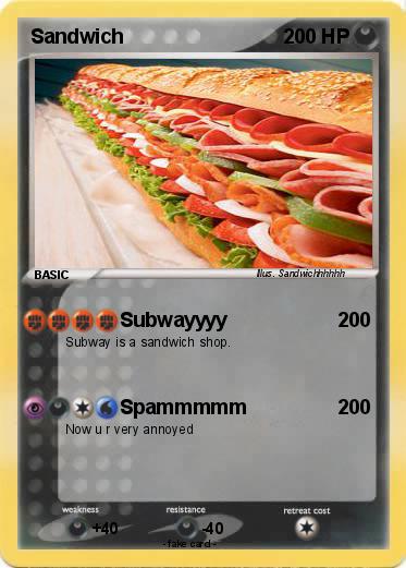 Pokemon Sandwich