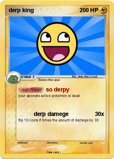 Pokemon derp king