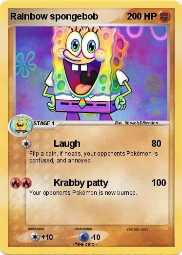 Pokemon Rainbow spongebob
