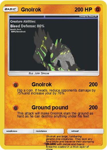 Pokemon Gnolrok