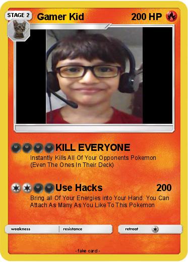 Pokemon Gamer Kid