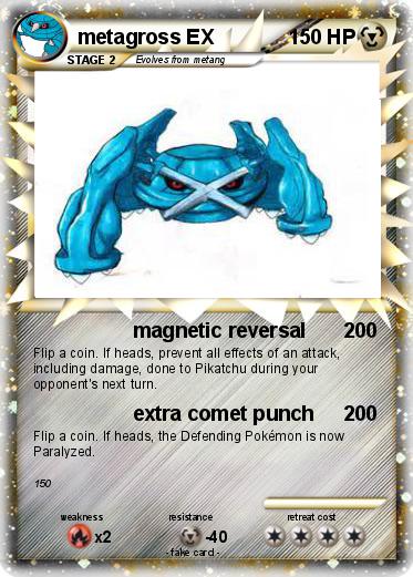 Pokemon metagross EX