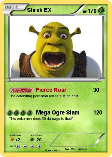Pokemon Shrek EX