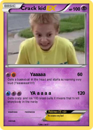 Pokemon Crack kid