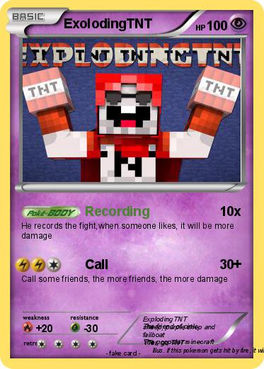 Pokemon ExolodingTNT
