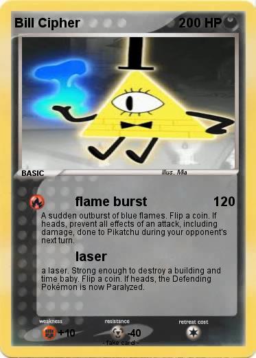 Pokemon Bill Cipher