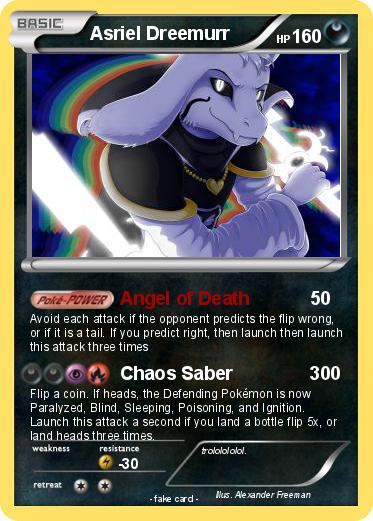 Pokemon Asriel Dreemurr