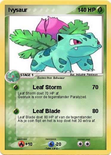 Pokemon Ivysaur