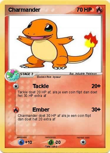 Pokemon Charmander