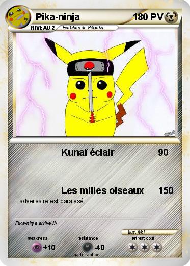 Pokemon Pika-ninja