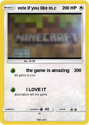 Pokemon vote if you like m.c