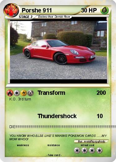 Pokemon Porshe 911