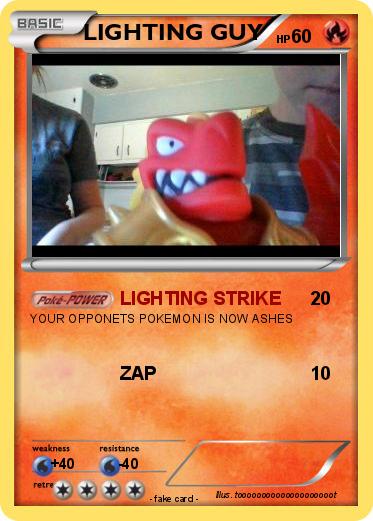 Pokemon LIGHTING GUY