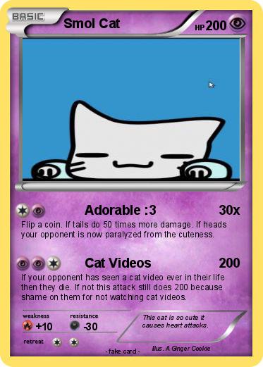 Pokemon Smol Cat