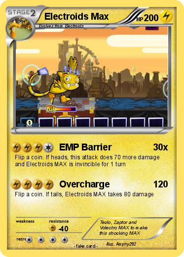 Pokemon Electroids Max