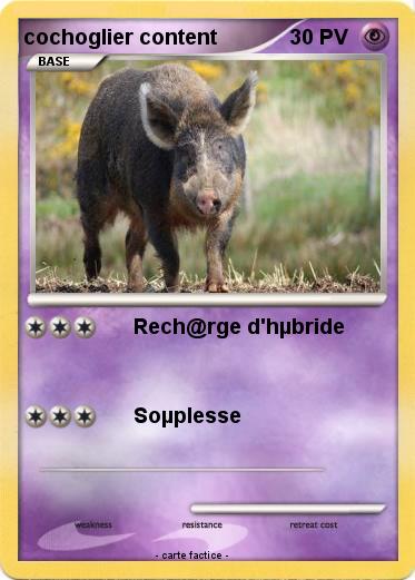 Pokemon cochoglier content