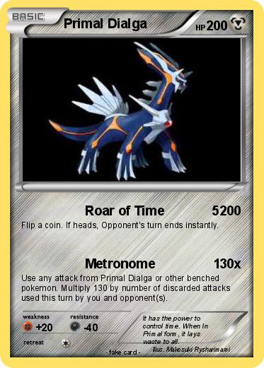 Pokemon Primal Dialga