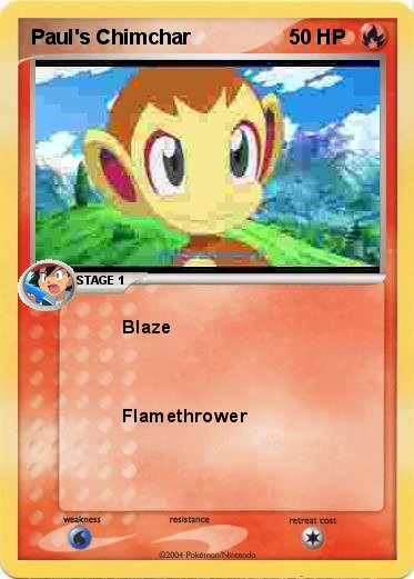 Pokemon Paul's Chimchar
