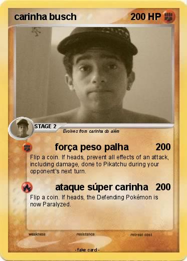 Pokemon carinha busch