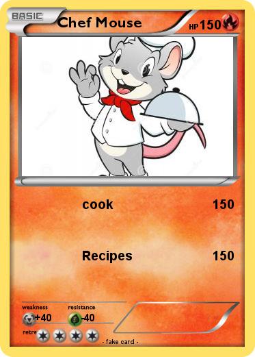 Pokemon Chef Mouse