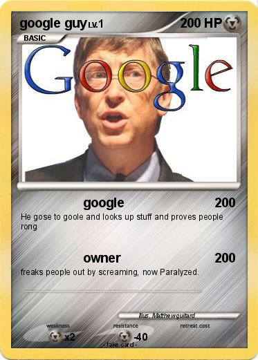 Pokemon google guy
