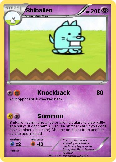 Pokemon Shibalien