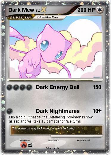 Pokemon Dark Mew