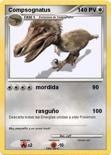Pokemon Compsognatus